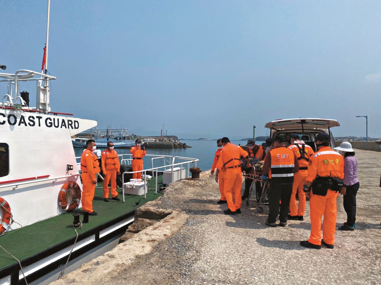 船運是離島居民醫療後送最常使用的手段／吳文和 提供