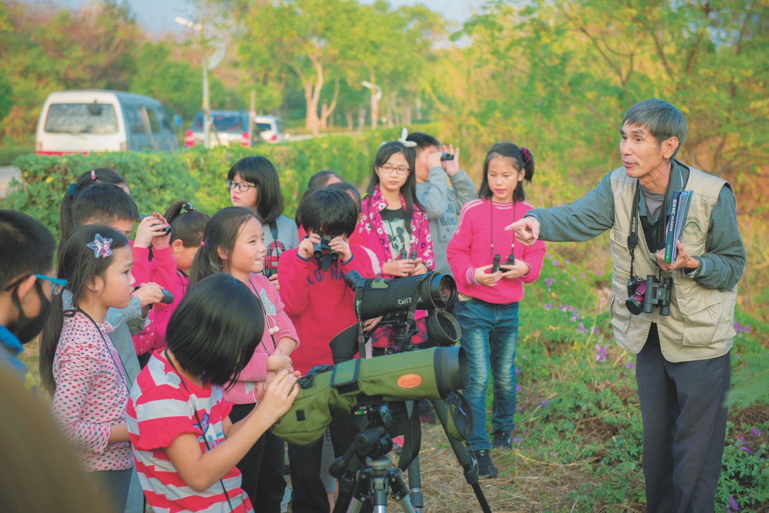 透過賞鳥活動，有機會重拾安逸生活中缺乏的注意力／金管處 提供