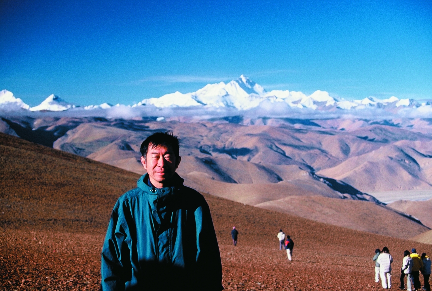 帶回國外經驗作為澆灌臺灣環保的養份─張隆盛署長邀友訪聖母峰/ 王鑫 提供