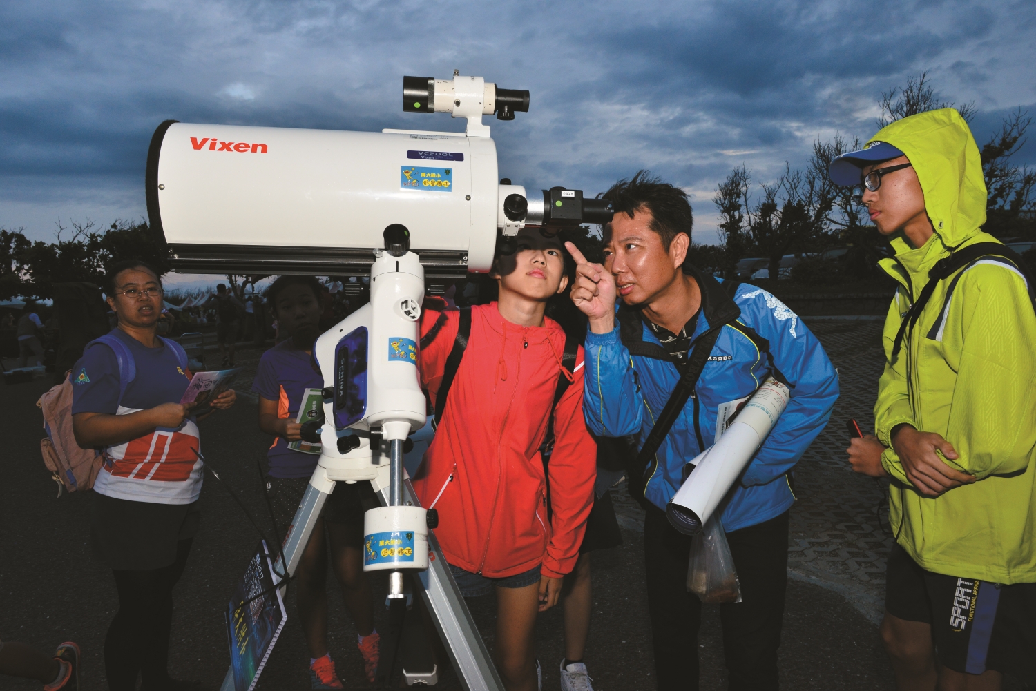 The stargazing activities held in Kenting National Park are very popular due to low light pollution and good star conditions. / Photo by Chung-Neng Chen