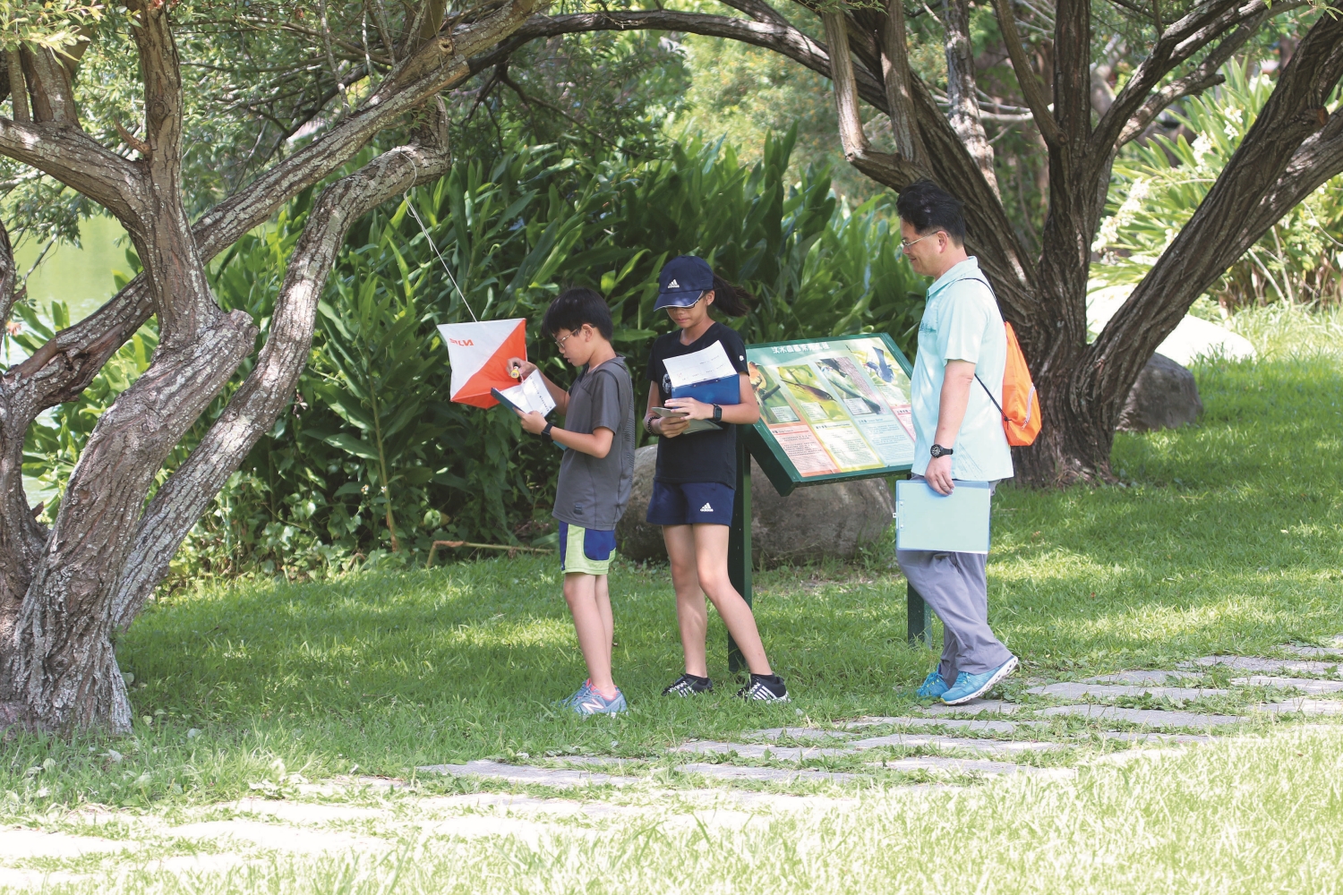 定向運動兼具探索自然和活動身體的趣味／雪管處 提供