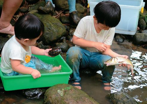 Get close to streams and creatures under the guidance of narrators/Provided by Shei-pa National Park Headquarters