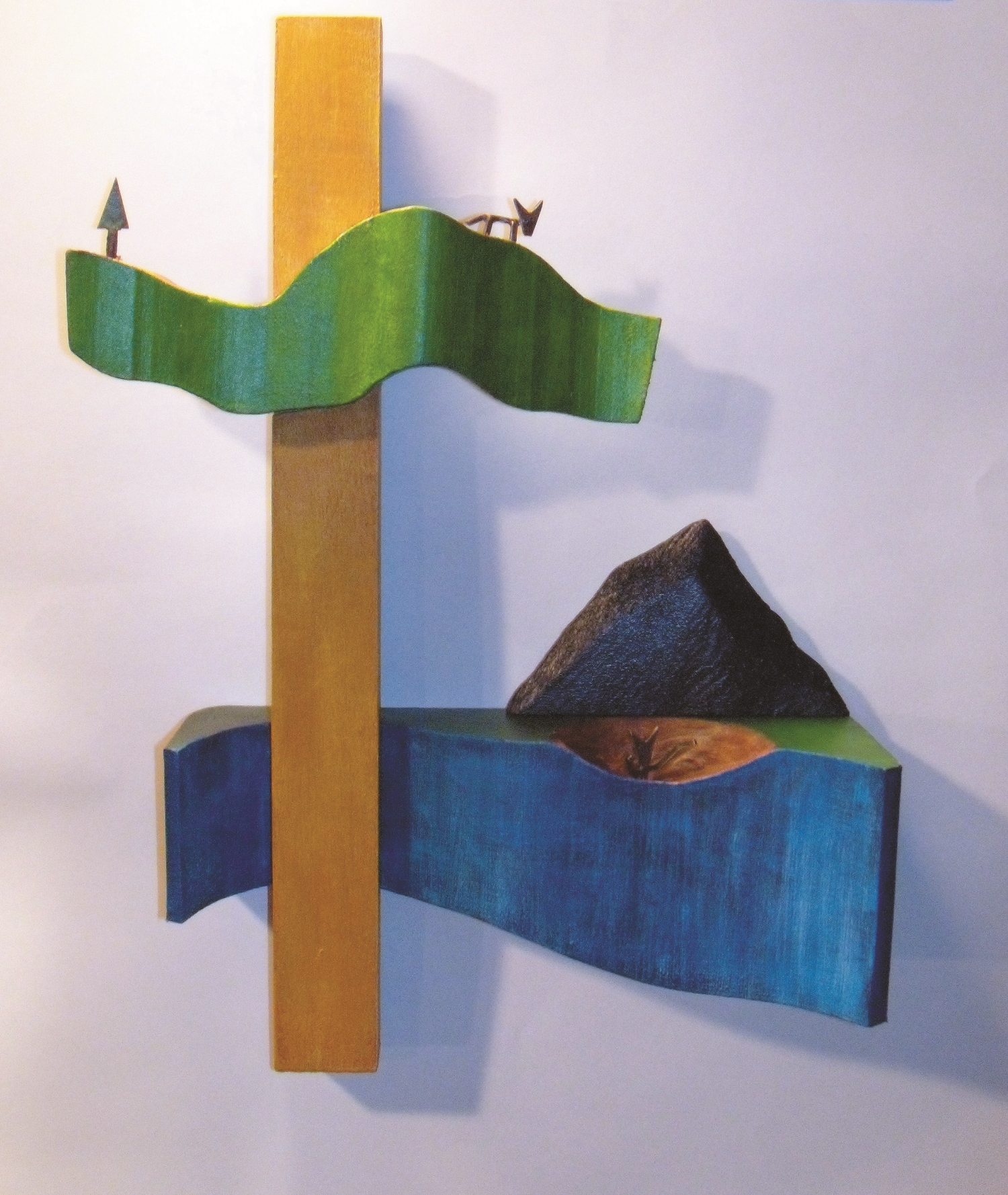 Richard Fruth複合媒材作品《It's Beautiful and Yet Dangerous in the Wide Open Spaces》／ NPS Photo 提供