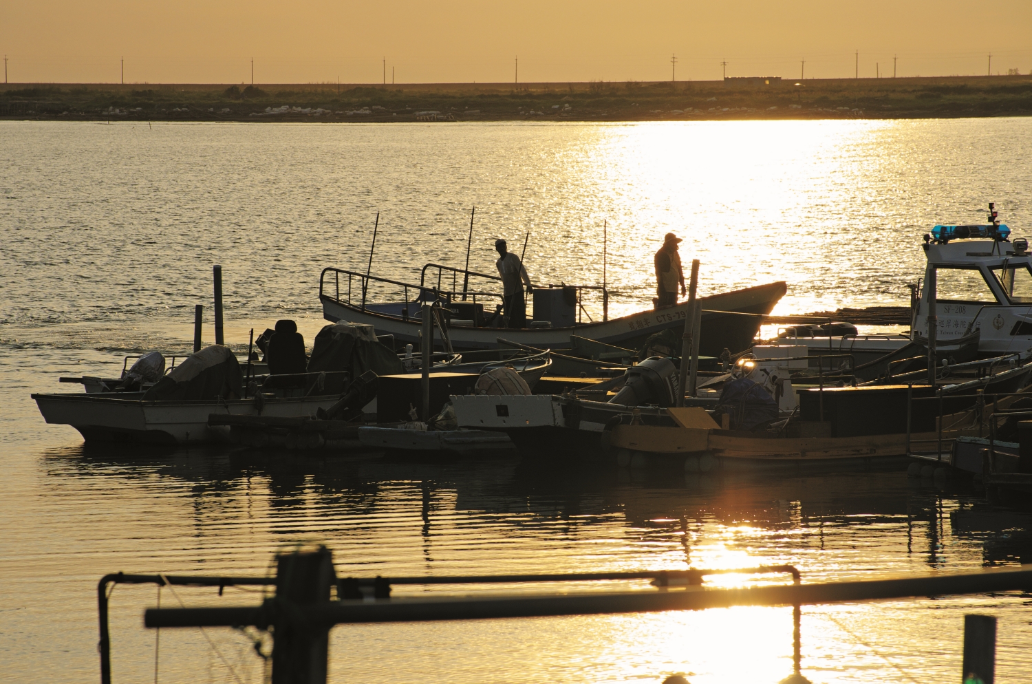 今日的七股潟湖港灣／台管處 提供