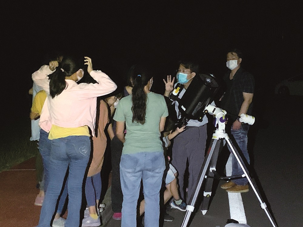 悠遊雪霸觀星趣