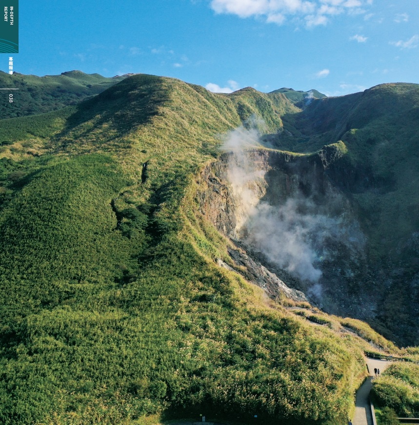 Yangmingshan’s volcanic geology is key to nurturing the area’s unique vegetation / Photo by Chen Ying-Qin