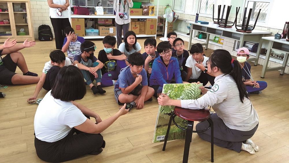 ｜於在地的壽山國小深耕生態教學／自管處 提供