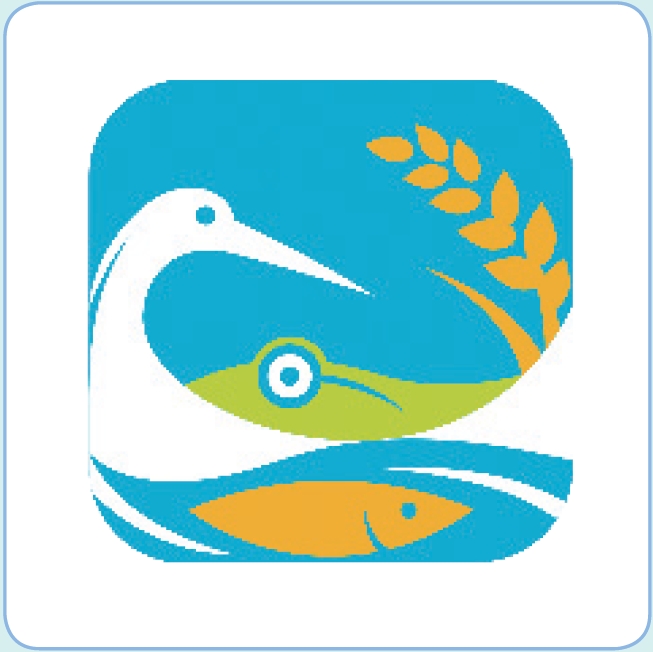 The wetland seal focuses on products and survices that are friendly to wetland environments / Provided by Urban and Rural Development Branch, Construction and Planning Agency, Ministry of The Interior