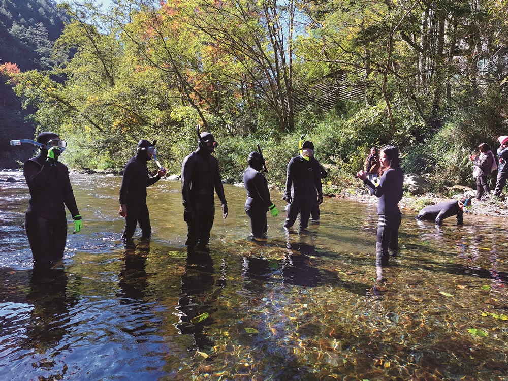 River fish-counting event / Provide by Shei-Pa National Park Headquarters