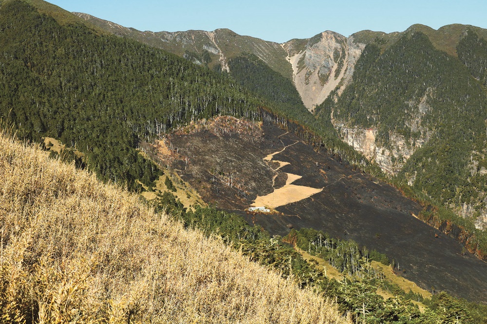 Occurrence of the 2019 fire / Photo by Li Pei-Hua