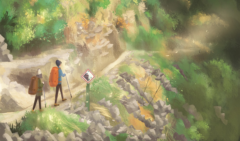 ｜跟隨父親的腳步，忘情的探索山林