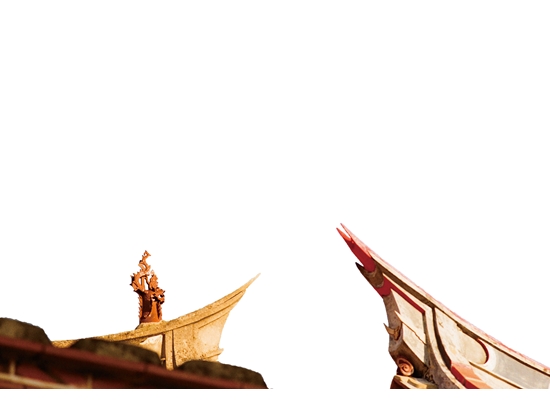 古厝屋脊的燕尾／序室 提供