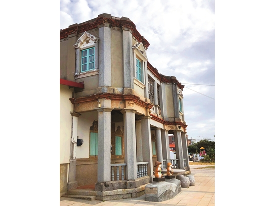 洋樓為金門建築增添異國風情／顧蕙倩 攝