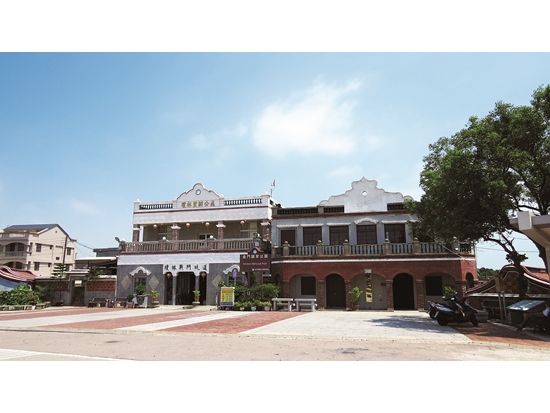 瓊林民防館，內展出介紹民防隊歷史