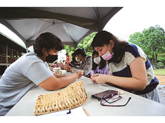 太魯閣族藤編傳統技藝體驗活動／太管處 提供