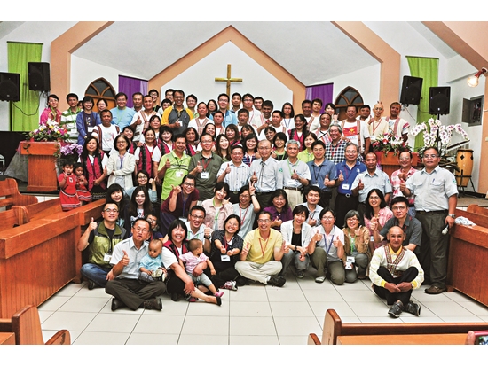 玉管處於106年舉辦夥伴關係座談會原民 技藝工作坊／玉管處 提供