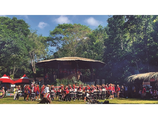 卡那卡那富族的米貢祭／那瑪夏區公所 提供