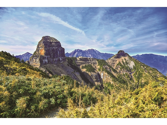 大霸尖山是泰雅族的聖山，也是賽夏族神話中祖先的發祥地／潘振彰 攝