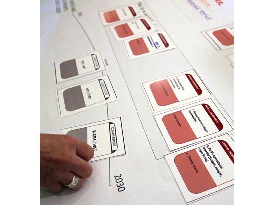Thinking about and summarizing problems, goals, and solutions through flashcards / Provided by NPS