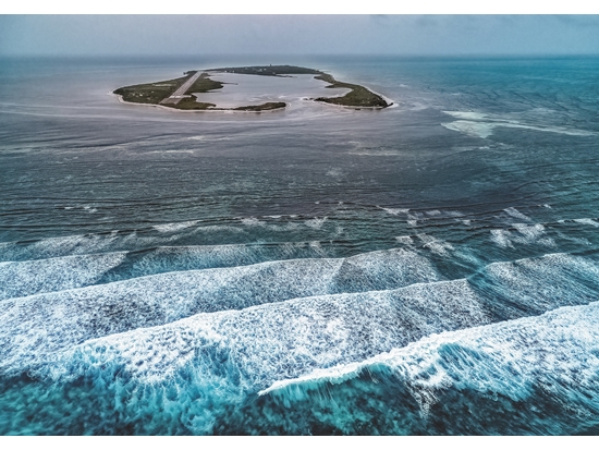 換個視角，從空中觀奇浪──東沙環礁國家公園