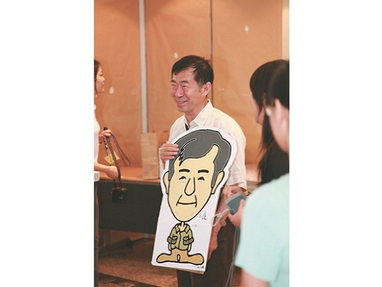 臉上的微笑讓人如沐春風／國立臺灣大學地理環境資源學系 提供