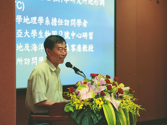 積極透過演講成為聽眾與環境教育間的橋梁／國立臺灣大學地理環境資源學系 提供