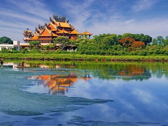 台江四草大眾廟／陳正祥 攝