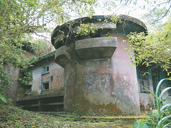 1970年代留存至今的守衛兵營建築／陽管處 提供（張雅雯 攝）