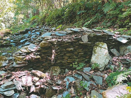 玉山國家公園區域曾存在的布農族舊社家屋遺址／海樹兒・犮剌拉菲 提供