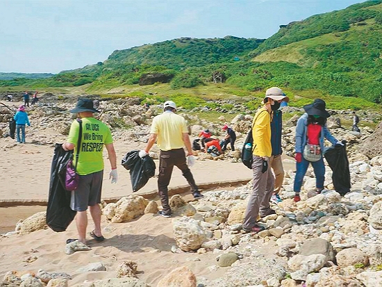 淨灘活動／墾管處 提供