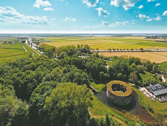 Uitermeer要塞／New Dutch Waterline 提供（Wiebe de Jager 攝）