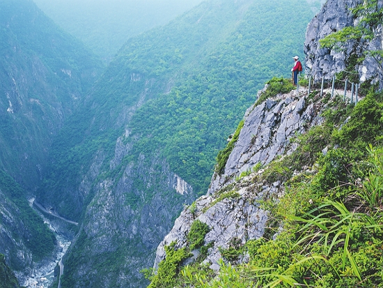 太魯閣地景之美，每次造訪皆有驚喜／太魯閣國家公園管理處 提供