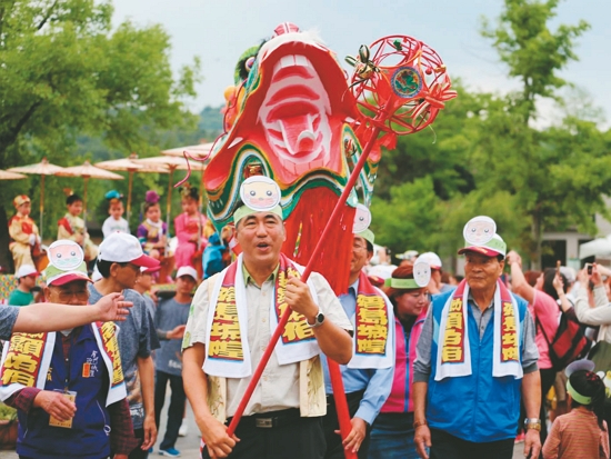 臺北市立動物園結合金門浯島城隍文化觀光季，推廣水獺保育／金門縣政府觀光處 鐘立偉 提供
