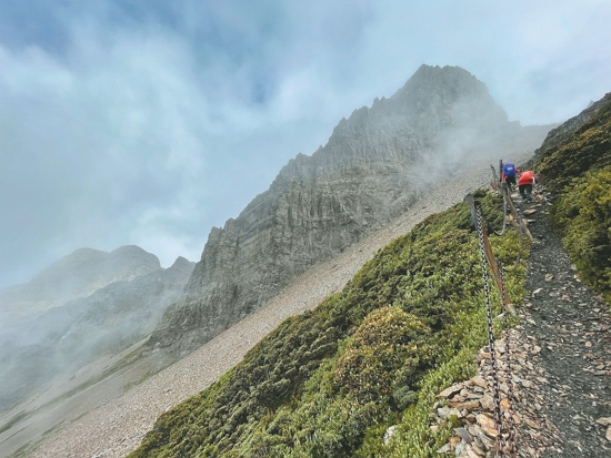 瞬息萬變的高山天候／何昌穎 提供