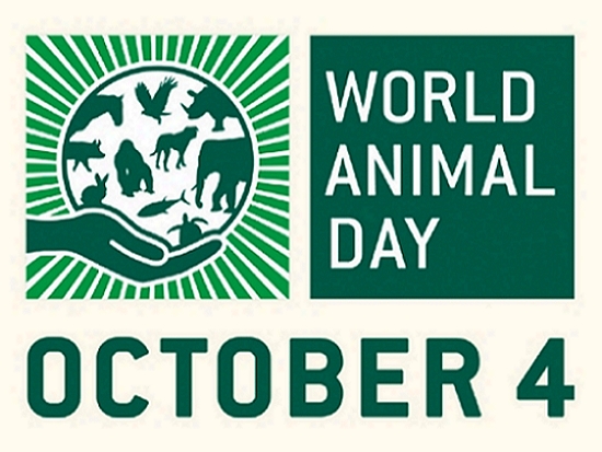 世界動物日標誌
