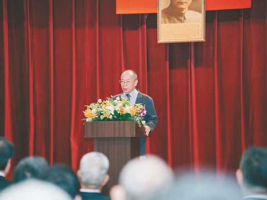 政務委員張景森致詞／國家公園署提供