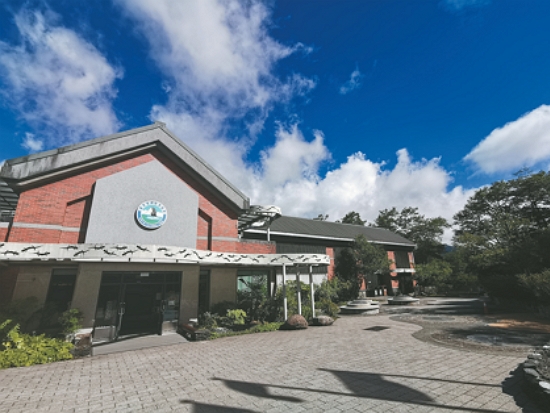 國內第一座以觀霧山椒魚為主題的生態中心／雪管處提供