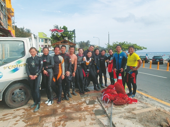 熱心付出的淨海志工們