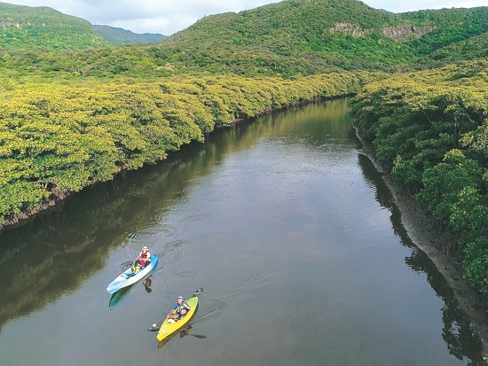 國家公園內有許多觀光活動，業者須有共同認知一起提升旅遊體驗的品質
／OCVB提供

