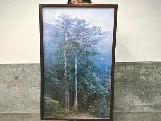 三姐妹等身照／台灣環境資訊協會提供