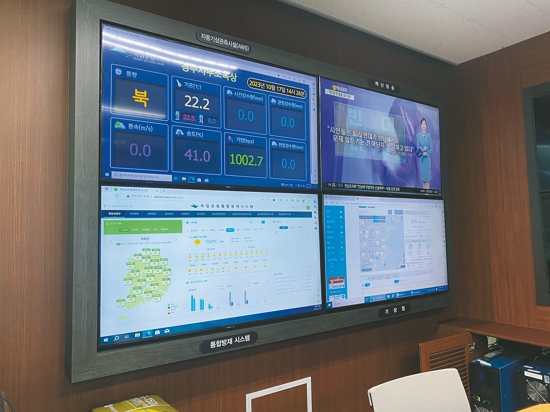 慶州國立公園即時監測系統／國家公園署 提供