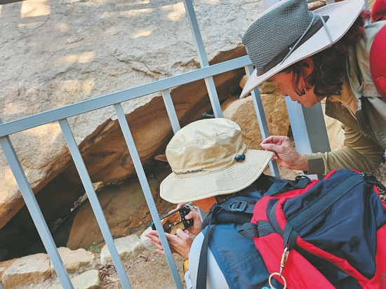 進行生態監測與環境變化研究／陽管處 提供