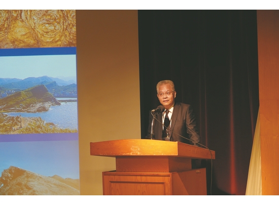 國家公園署署長陳茂春分享國家公園署政策願景／臺大地理環境資源學系 提供