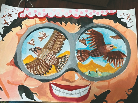  國小學童繪畫比賽得獎作品