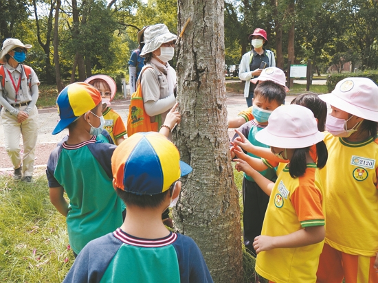 臺中都會公園是與都市最近的大自然戶外教室

