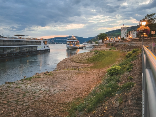 氣候變遷讓萊茵河水位變化更加劇烈／Sanya Kushak 提供
（iStock）