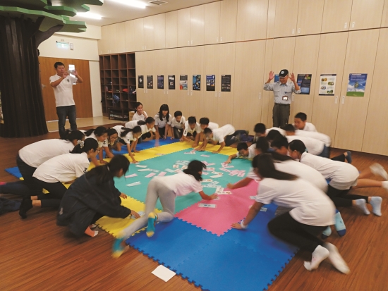  在限定時間內爭取到卡片才能生存下去／雪管處 提供