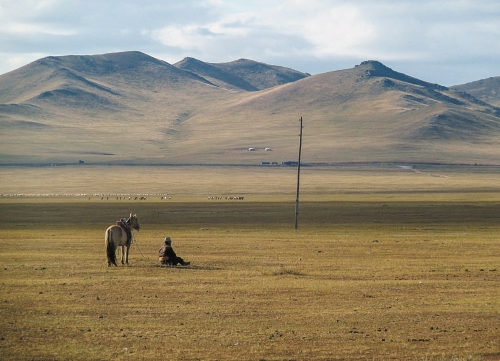 蒙古哈斯臺國家公園是由政府與非營利組織共同管理的例子／PIERRE ANDRE LECLERCQ 提供（圖片來源：https://commons.wikimedia.org /wiki/File:Khustain_Nuruu_National_Park_%282%29.JPG）