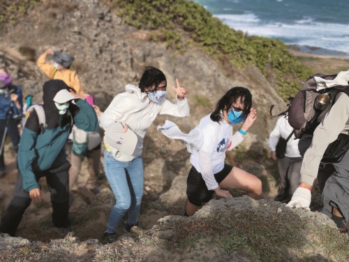 透過戶外走訪親自感受落山風的威力