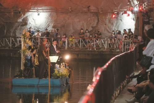 金門坑道音樂節是活化戰役史蹟的成功案例